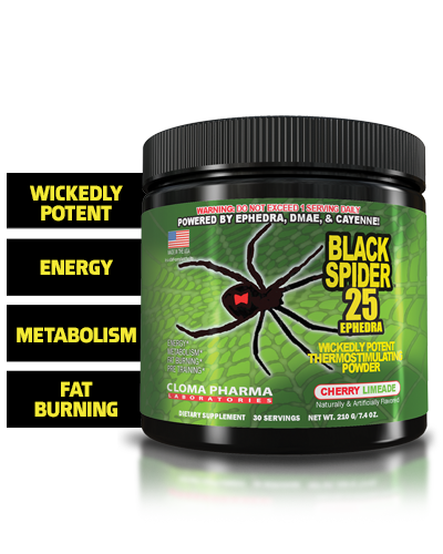 black spider powder